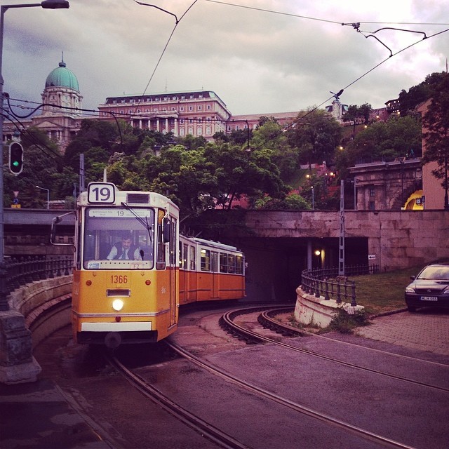 19路电车 (在 Chain Bridge)