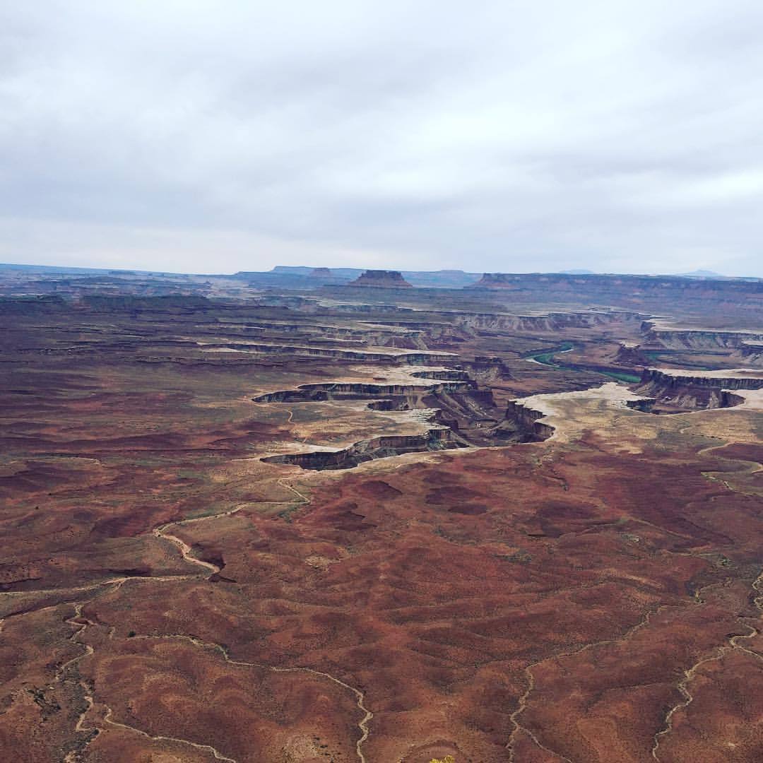 at Grand View Point, Utah