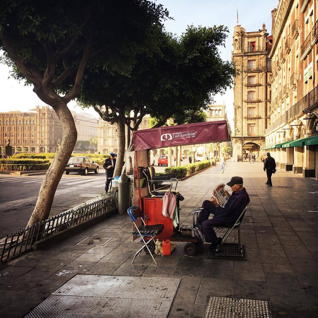at Zócalo de la Cd. de México