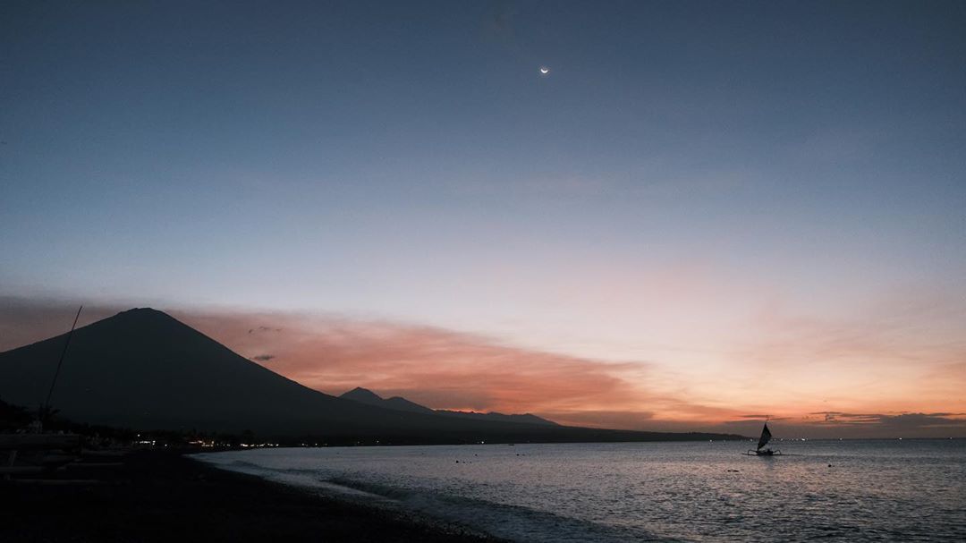 Don't miss the sunset at amed beach