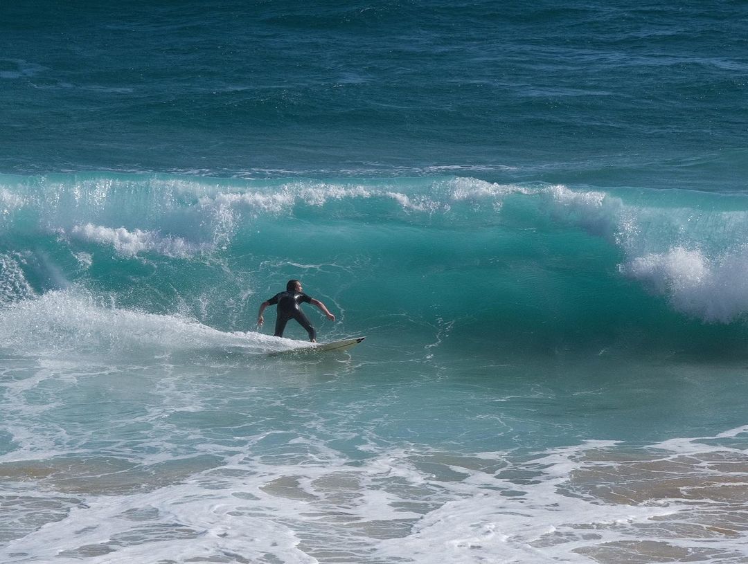 Just caught some epic waves this afternoon! There's nothing like the feeling of