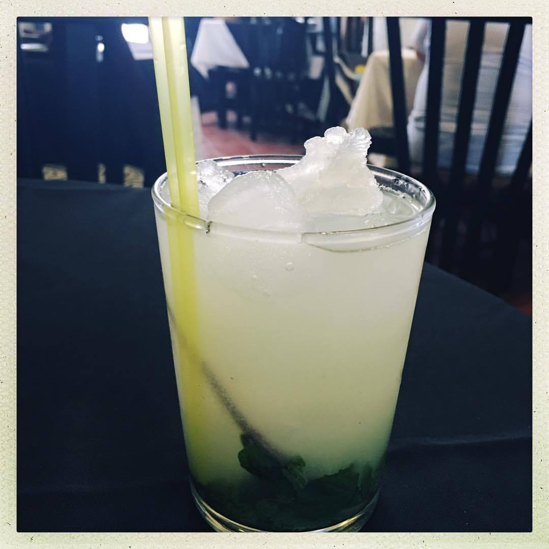Mojito 混合了朗姆酒后劲还是有的