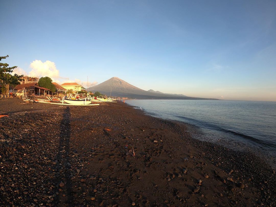 Mount Agung in the morning