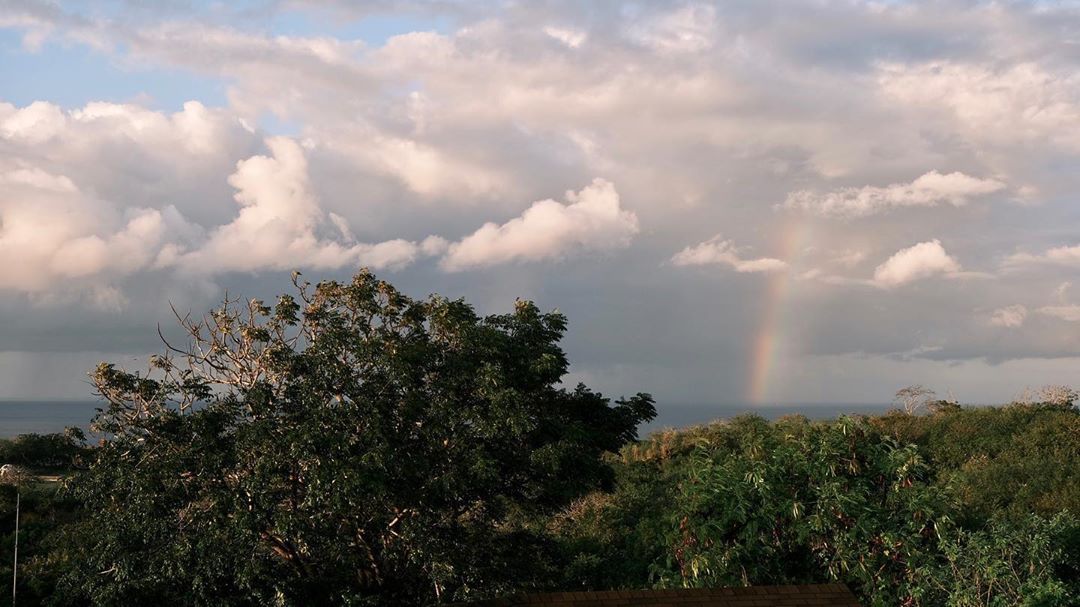 See the rainbow after the rain
