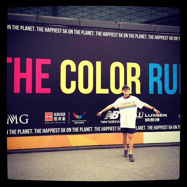 The color run