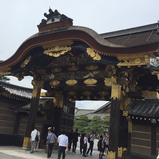 二条城，值得游玩。