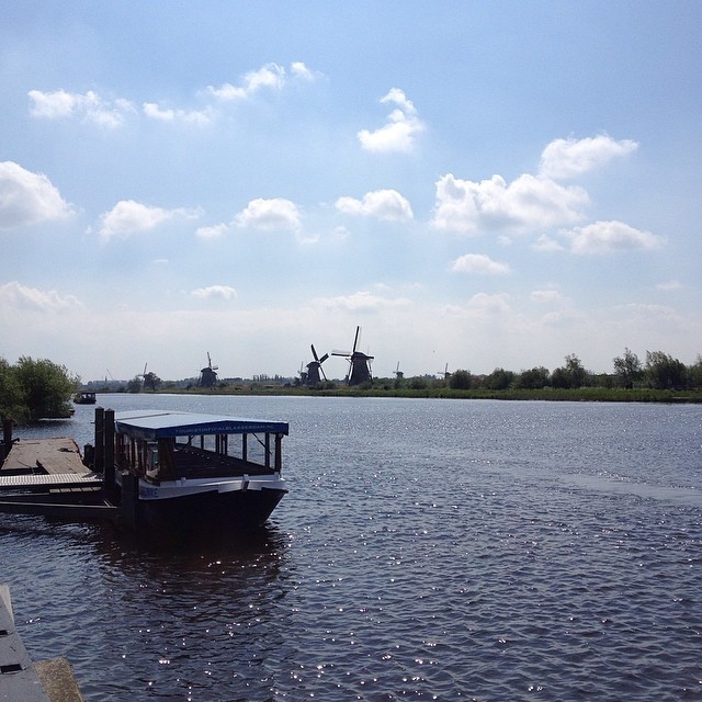 在 Werelderfgoed Kinderdijk / World Heritage Kinderdijk