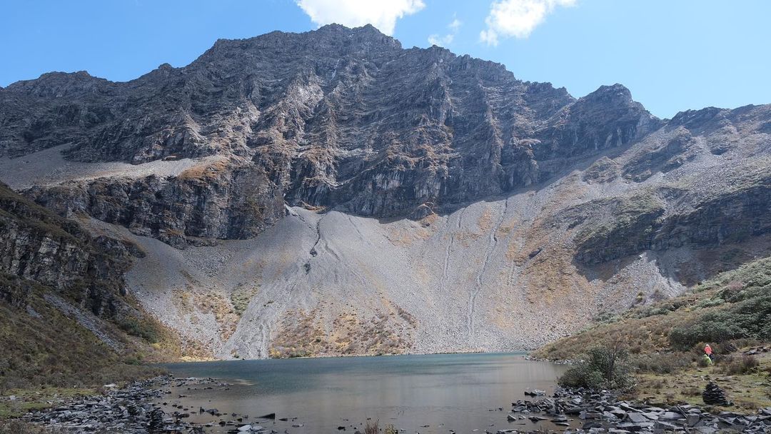 月亮湖Moon lake @玛嘉沟 海拔4255米 ...