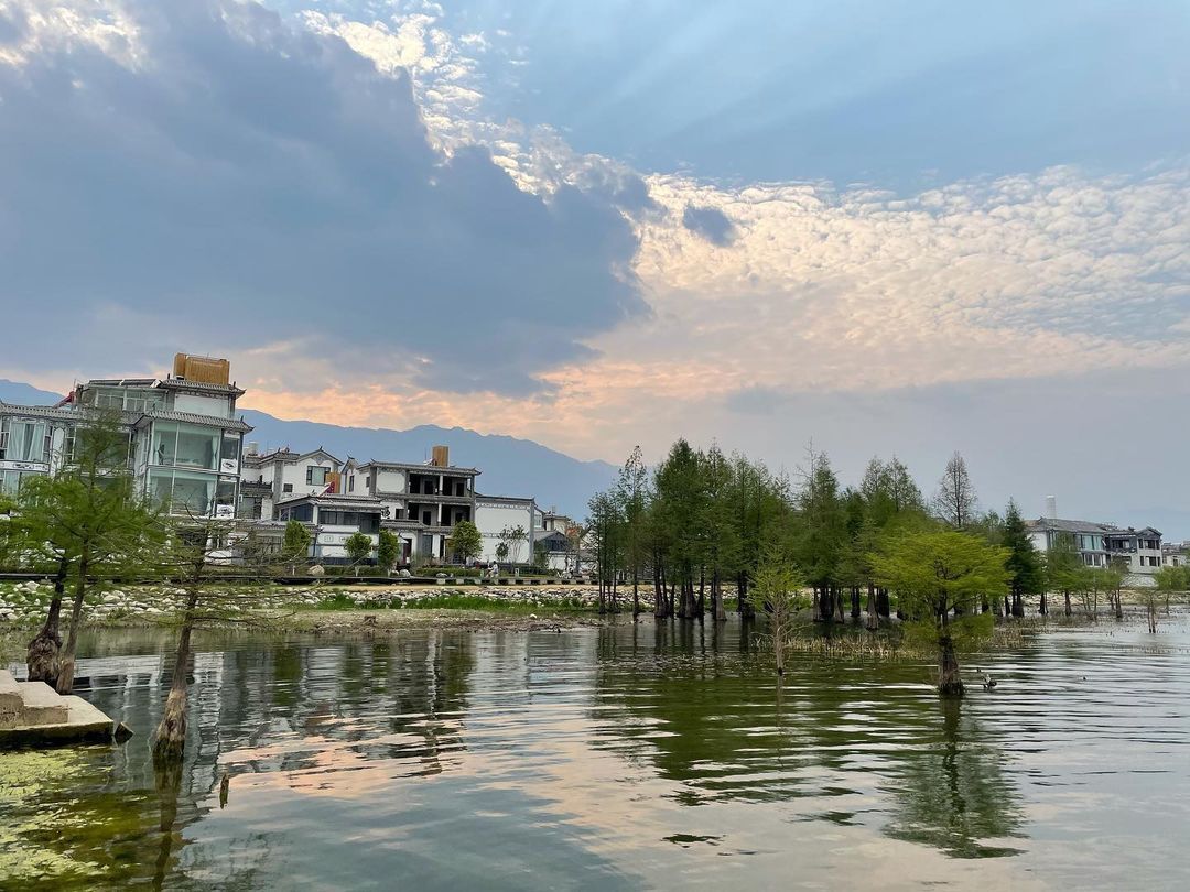 洱海边